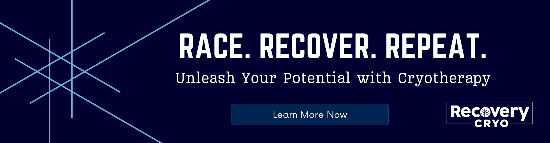 Race. Recover. Repeat. Learn how Recovery Cryo can benefit you!