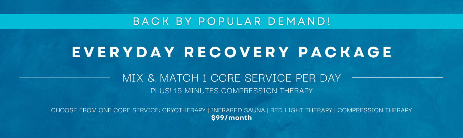 It's Back! Everyday Recovery Package for $99/month!