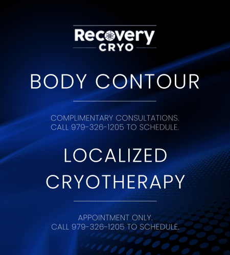 Body contouring and localized cryotherapy available by appointment. Call College Station today!
